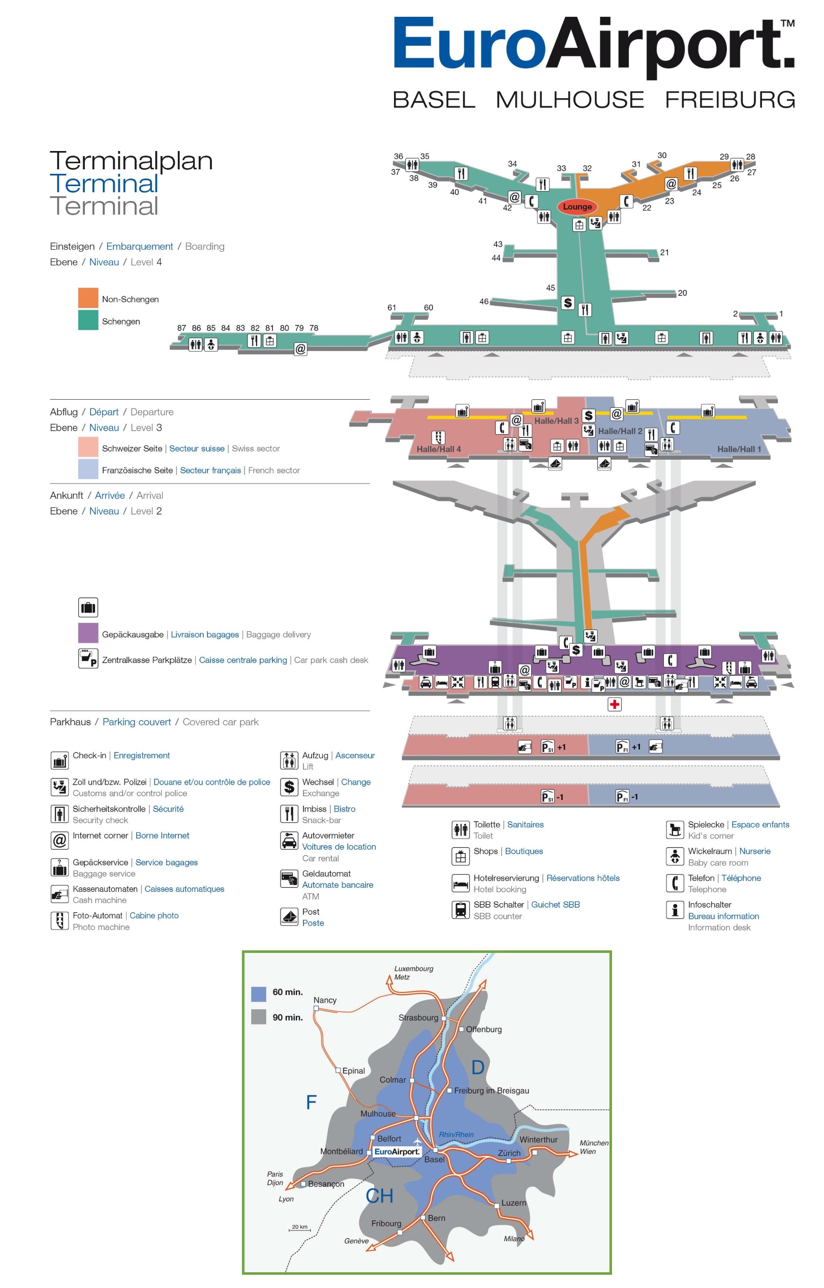 platform map