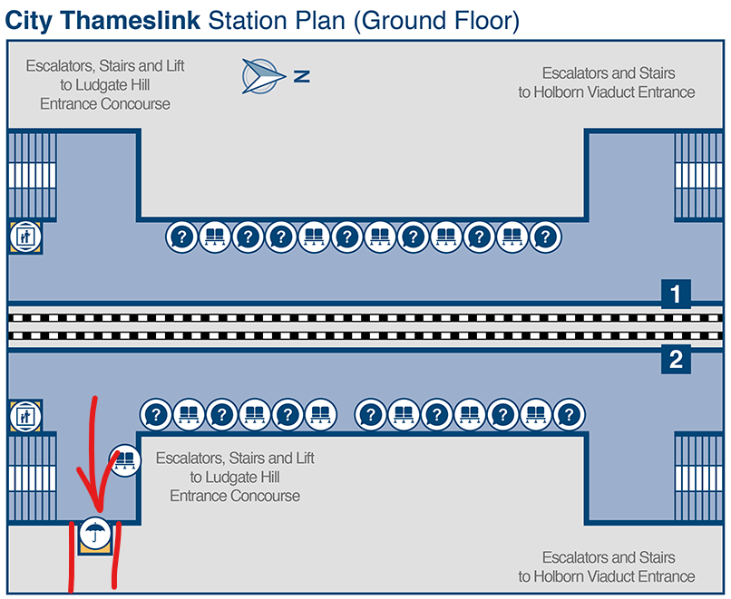 platform map