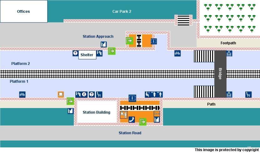 platform map