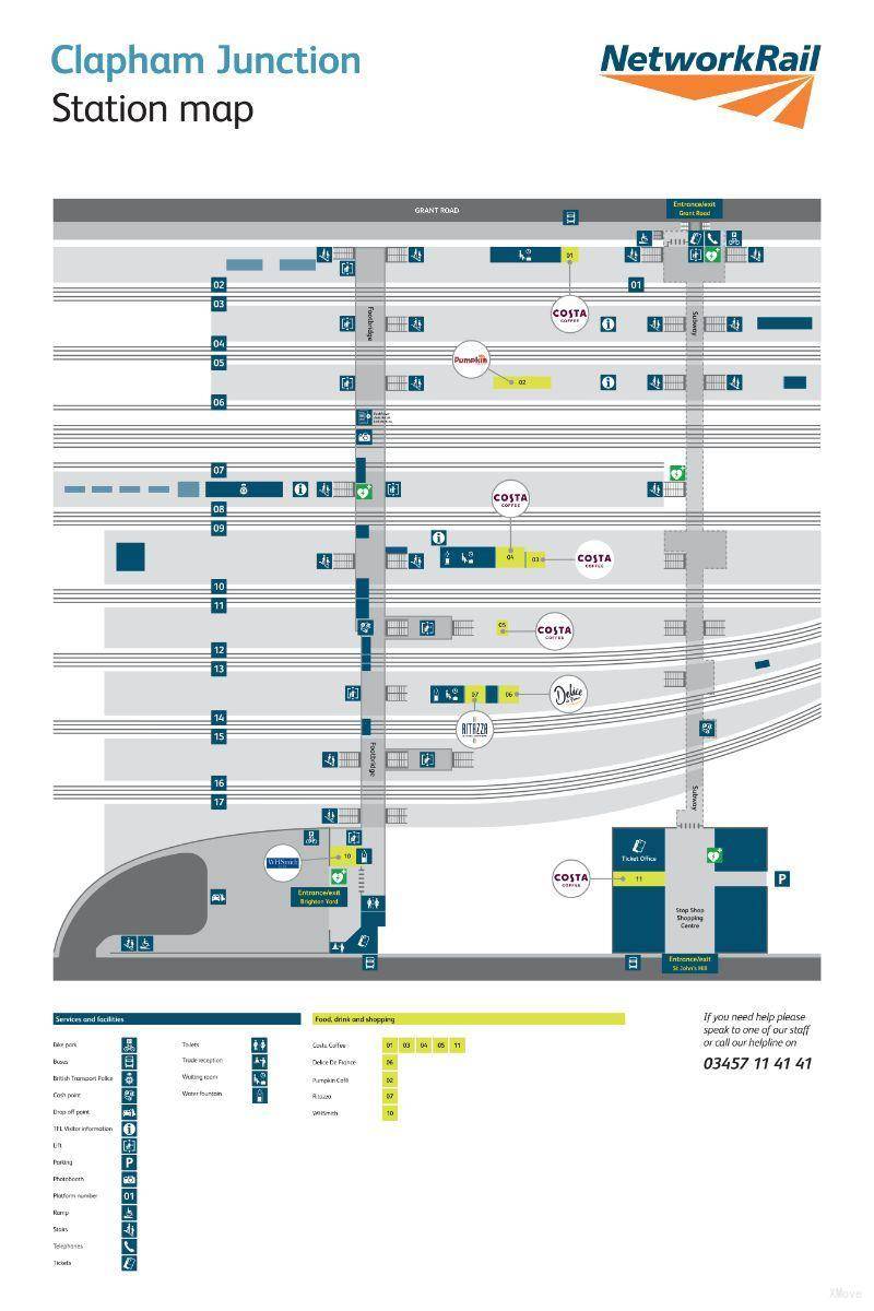 platform map