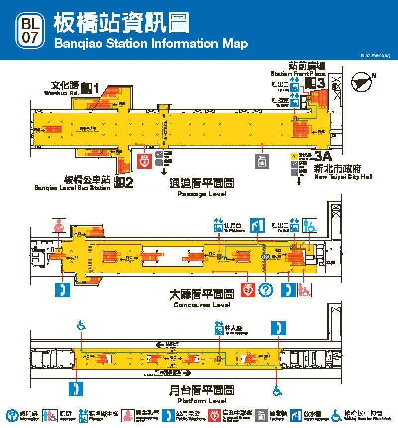 platform map