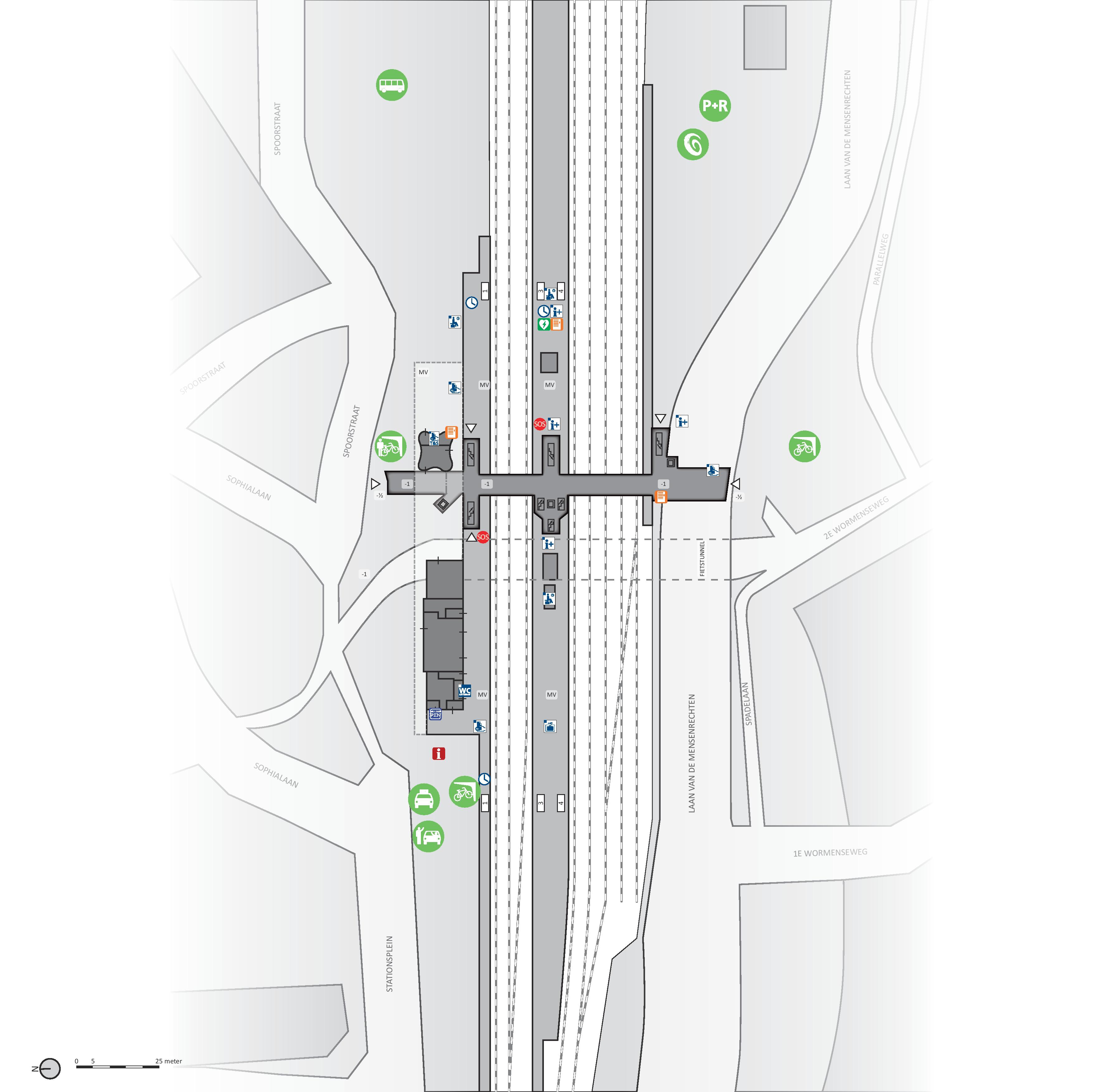 platform map