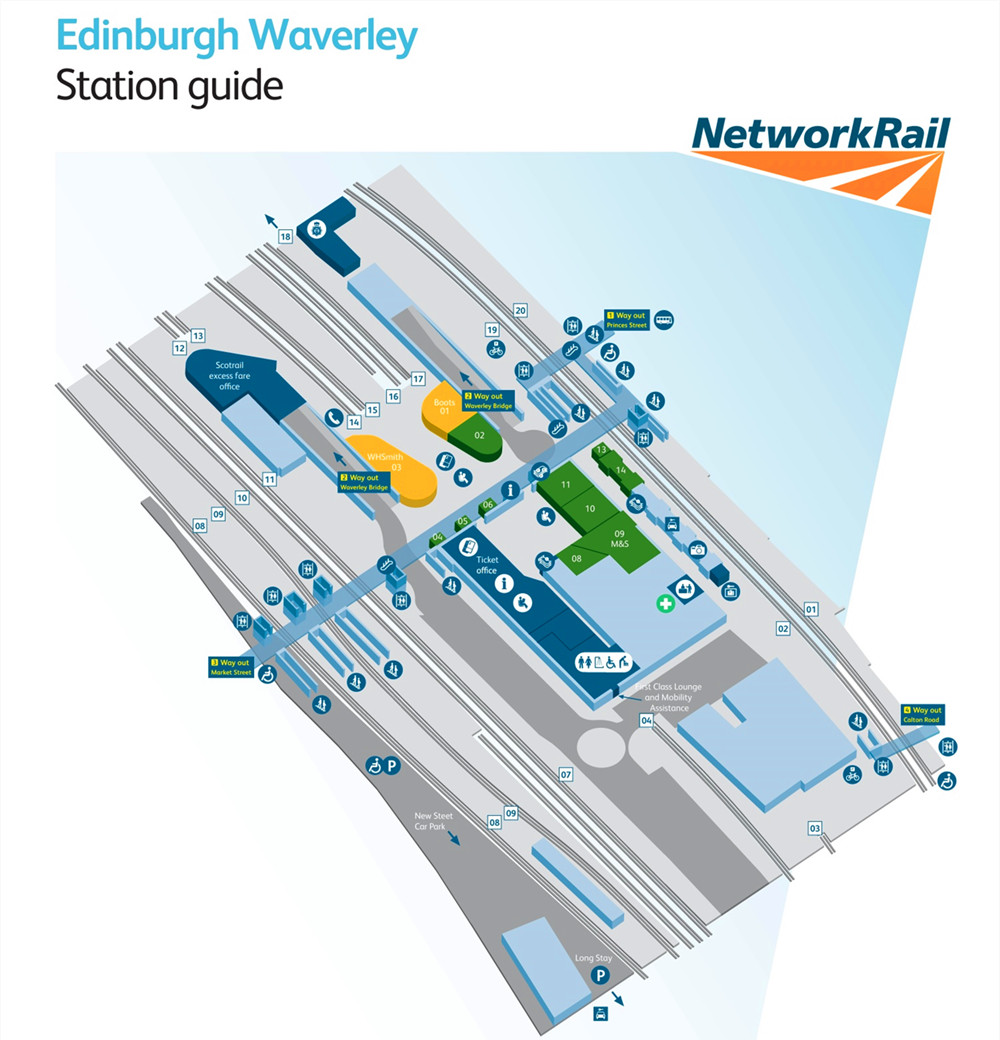 platform map