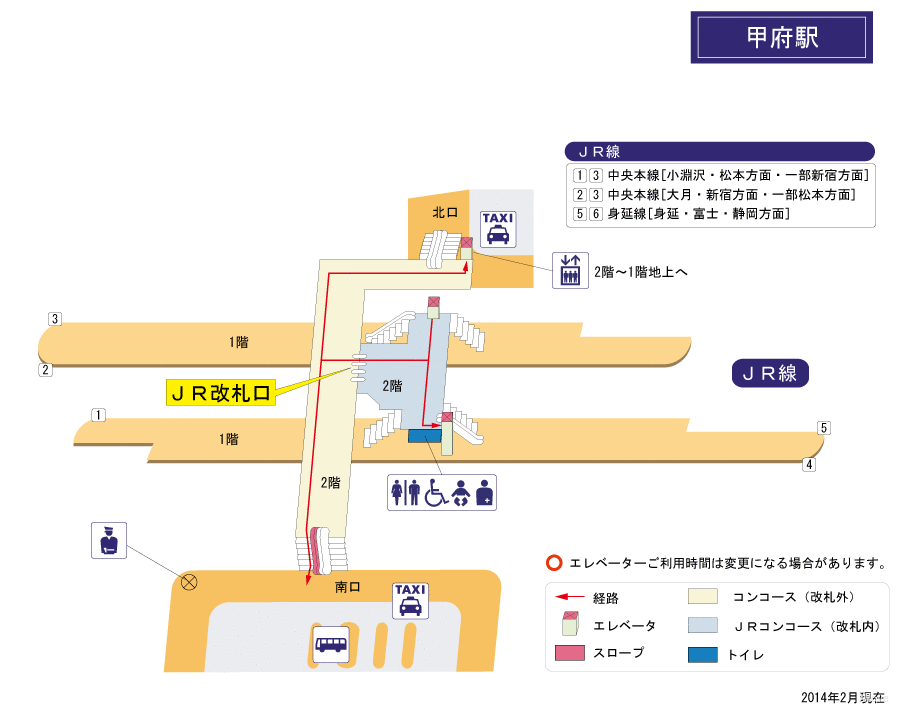 platform map
