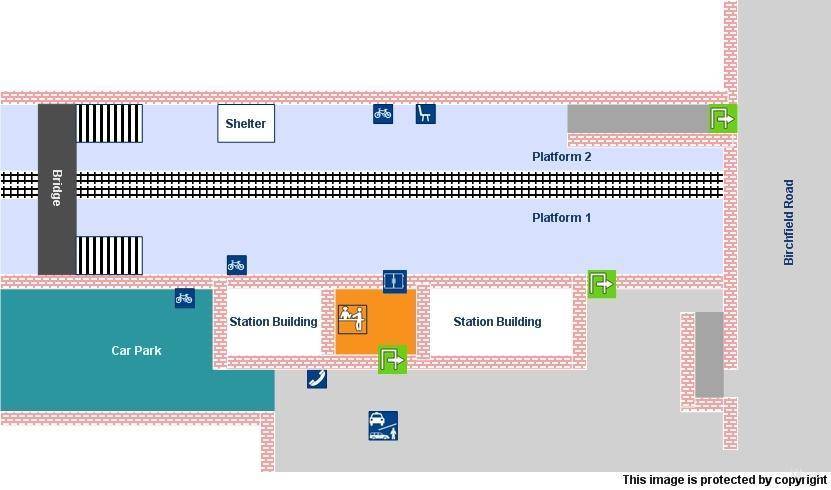 platform map