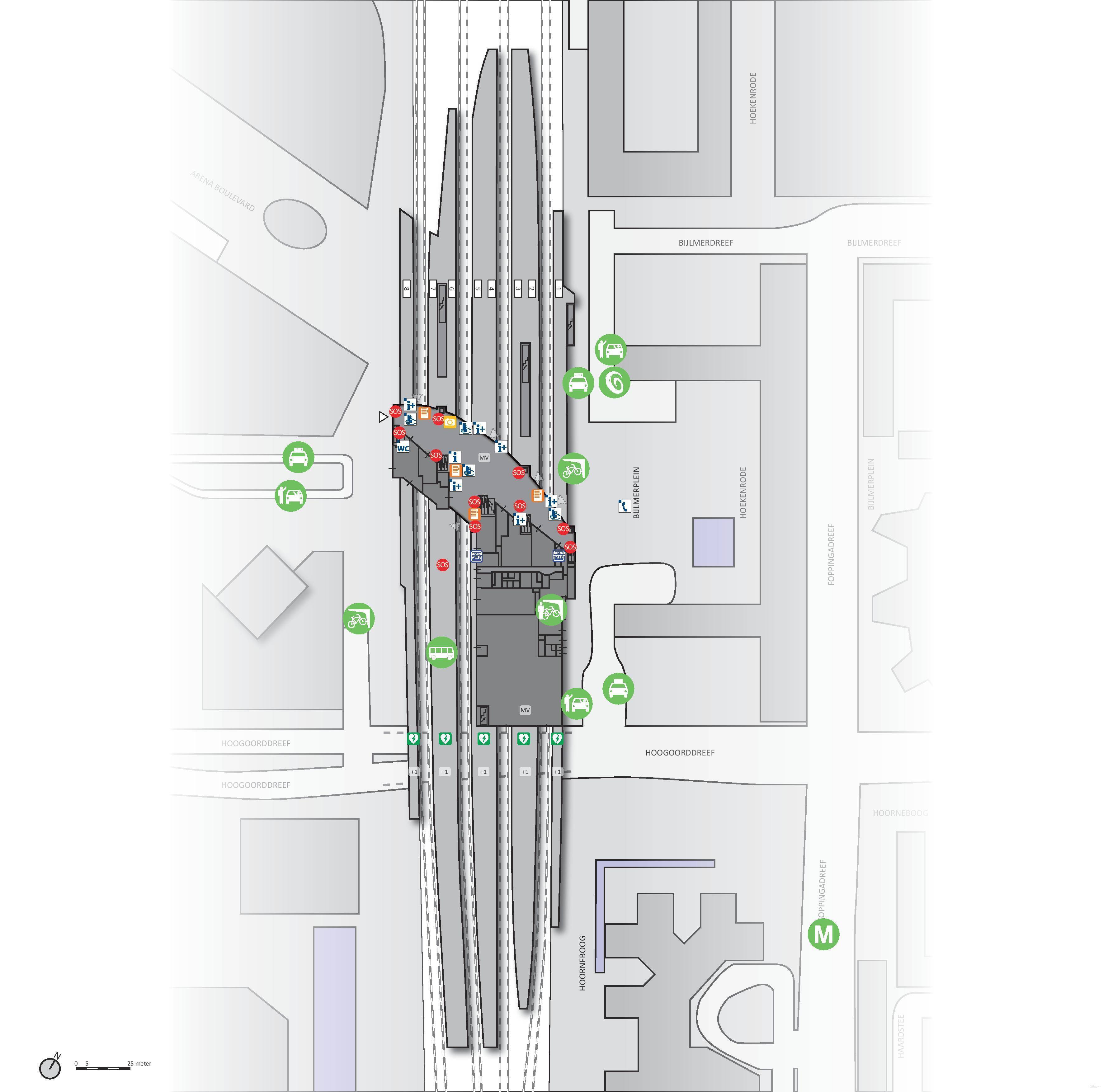 platform map