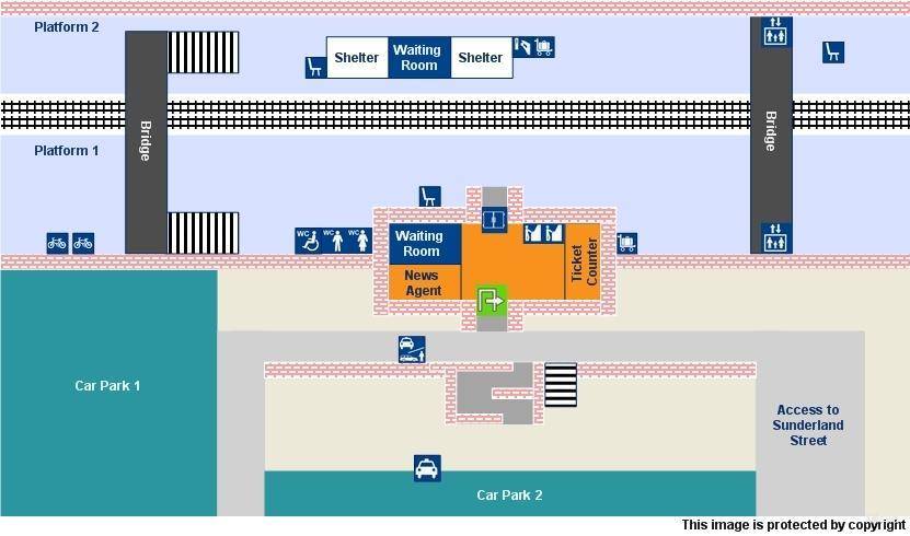 platform map