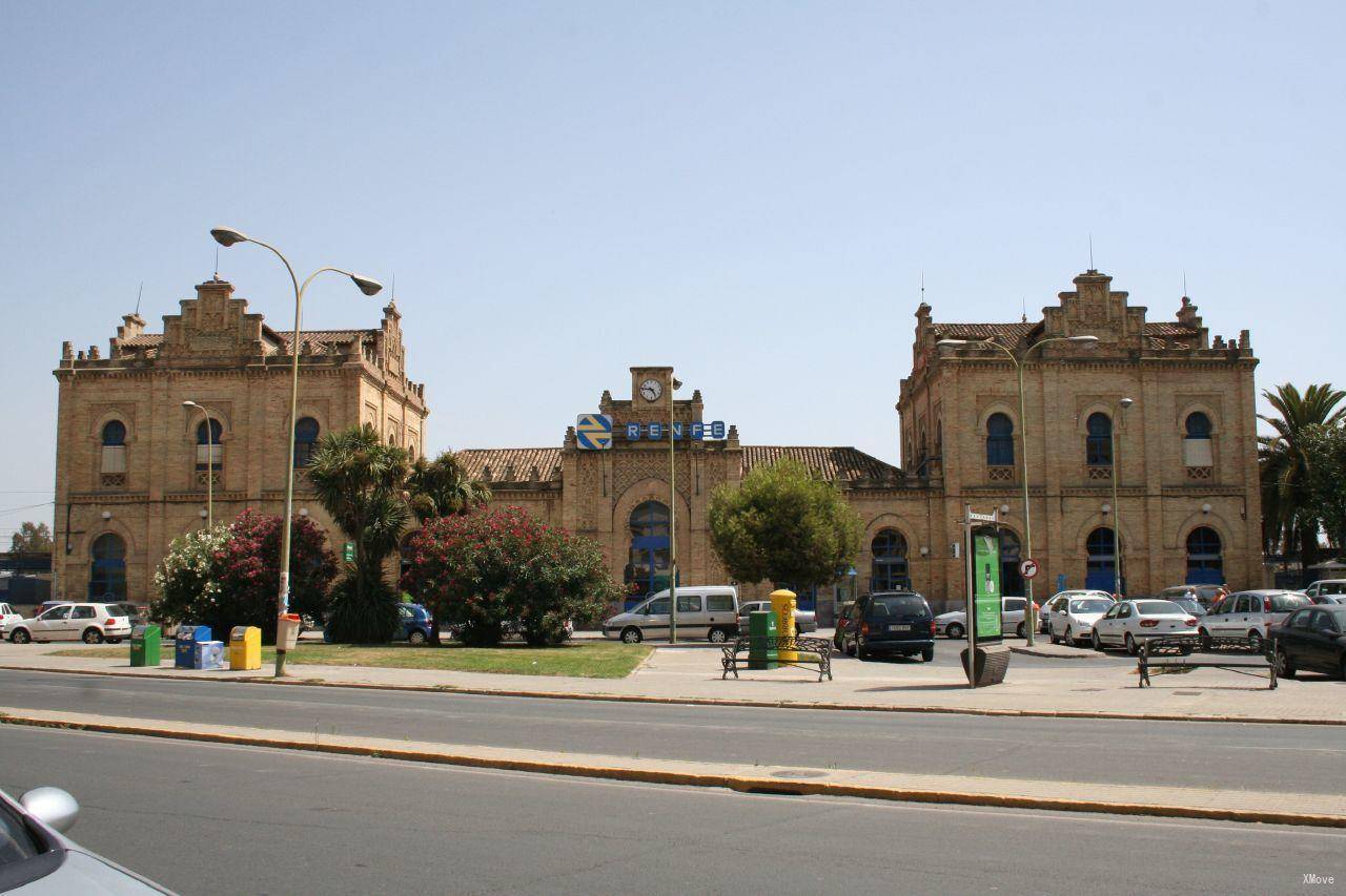 station building photo