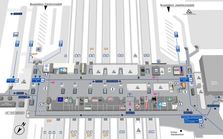 platform map