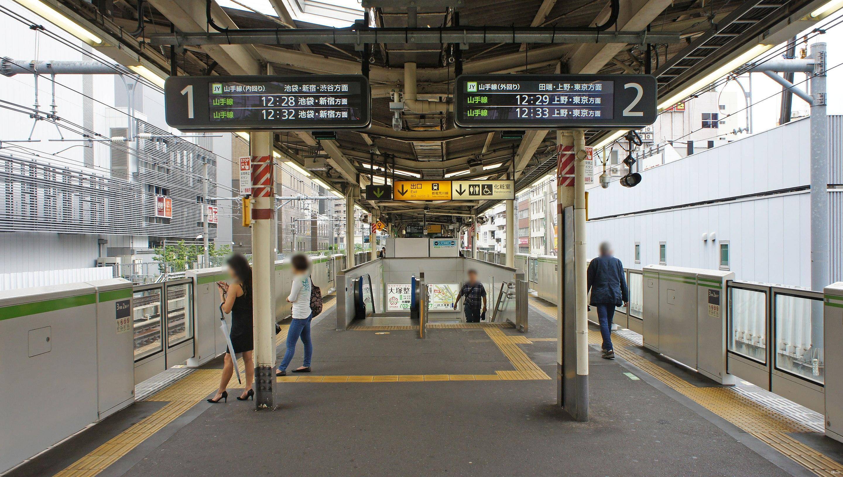 platform map