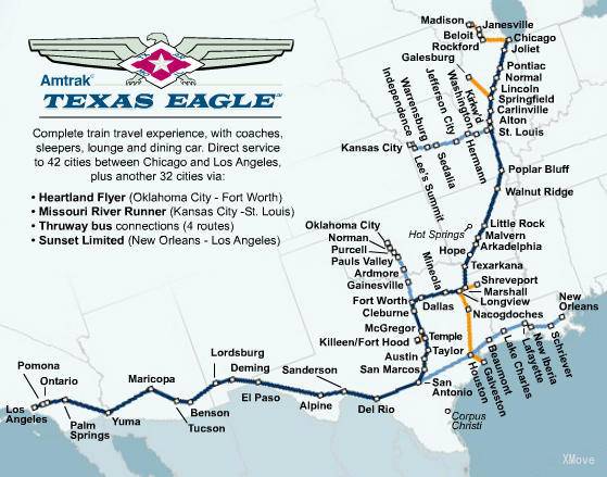 Longview Texas Tickets Map Live Departure How to Routes G2Rail