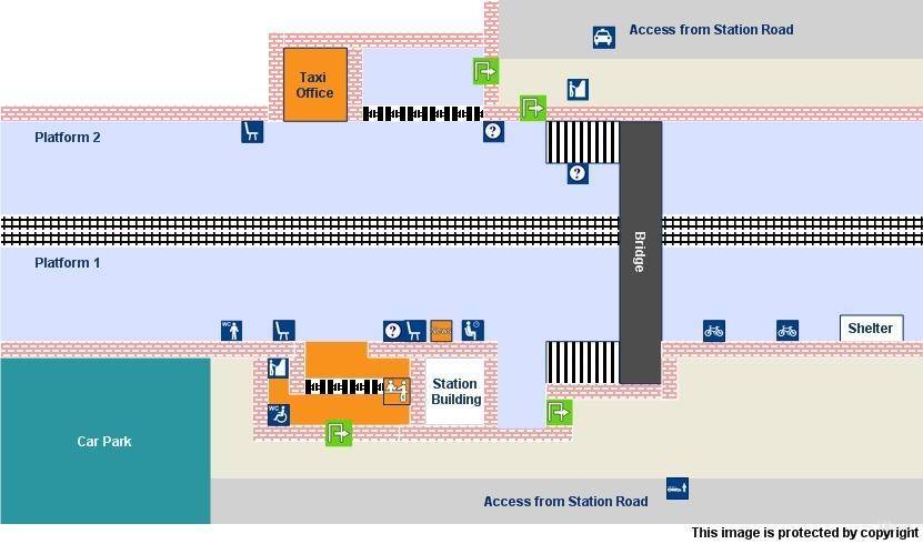 platform map