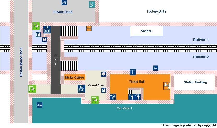 platform map