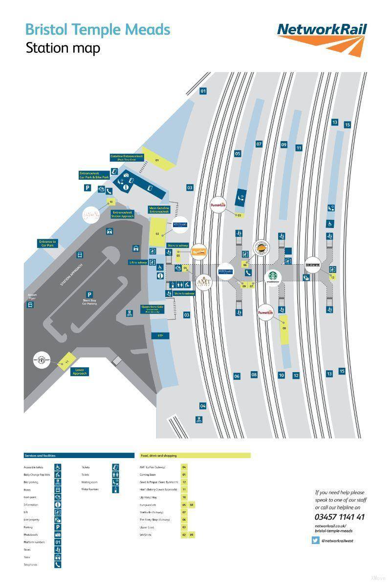 platform map