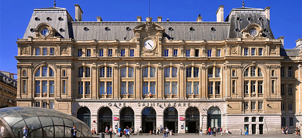 %e6%b3%95%e9%93%81 Paris Saint Lazare Outside