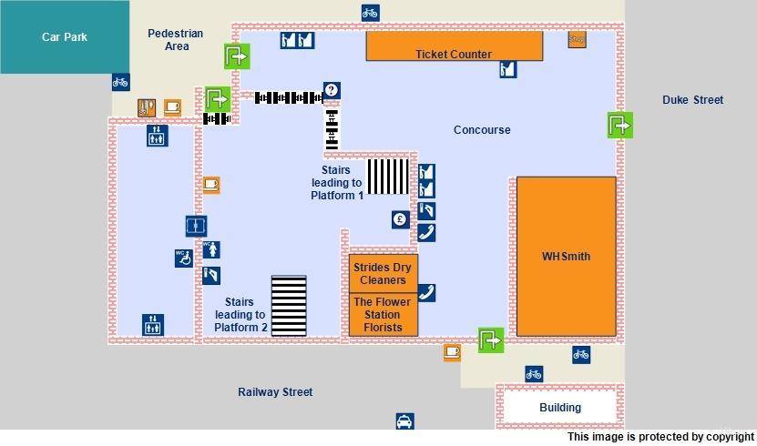 platform map