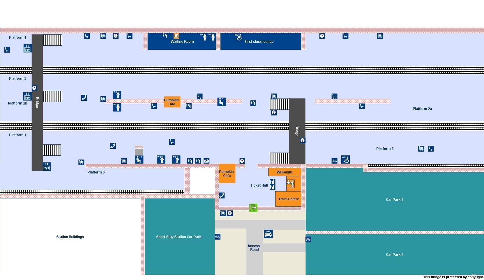 platform map