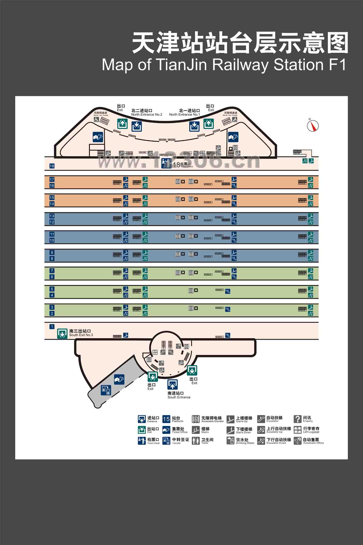 platform map