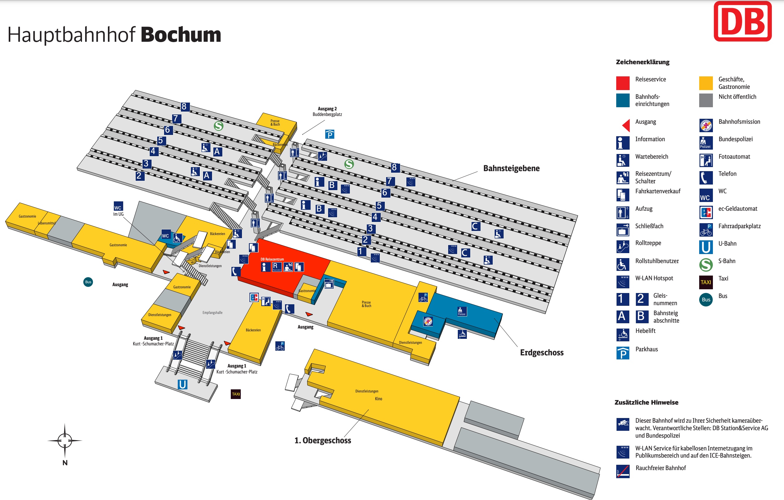 platform map