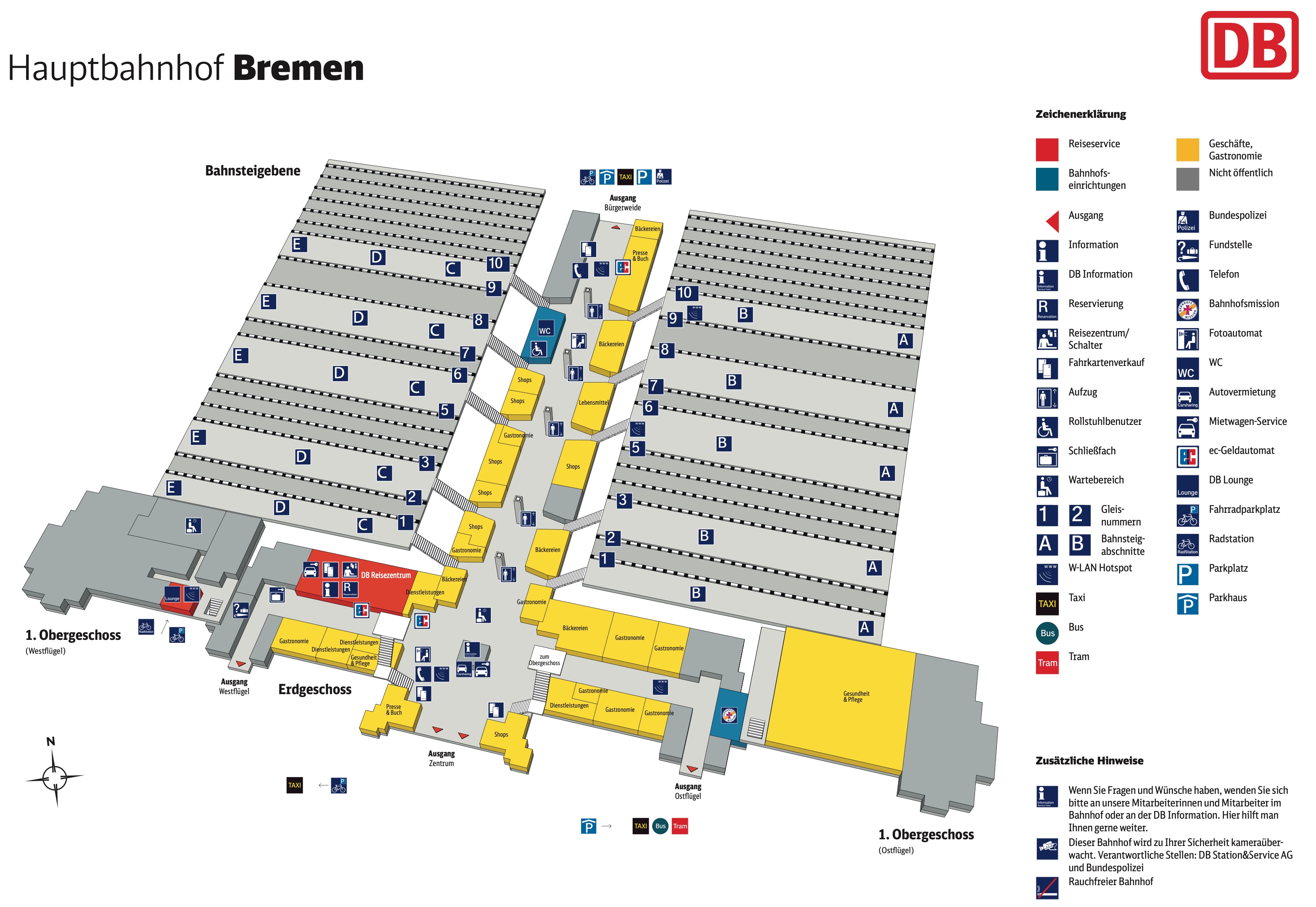 platform map