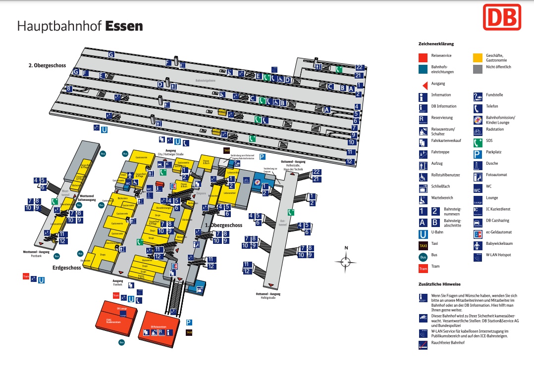 platform map