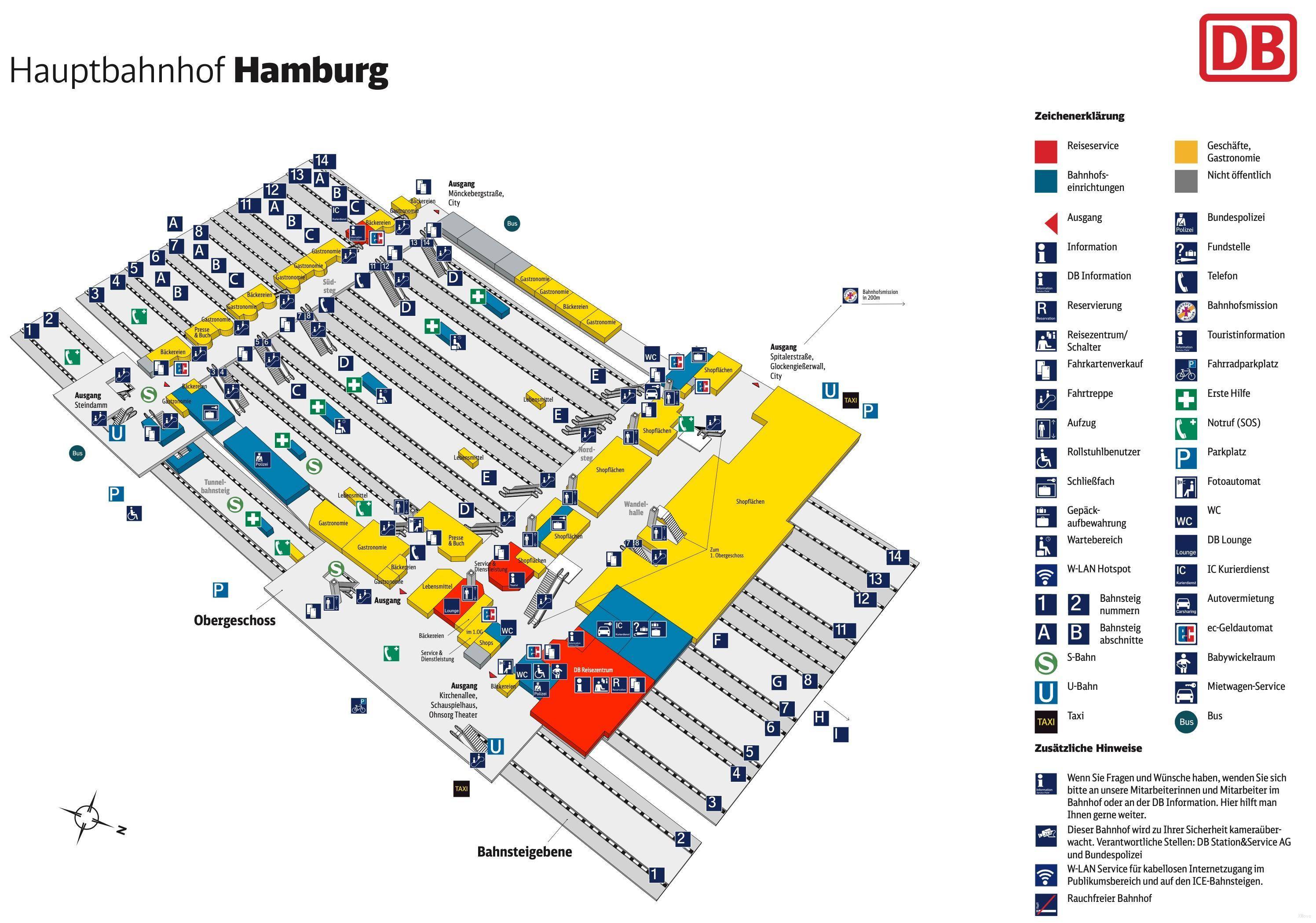 Hamburg Central: Tickets, Map, Live Departure, How-to, Routes | G2Rail