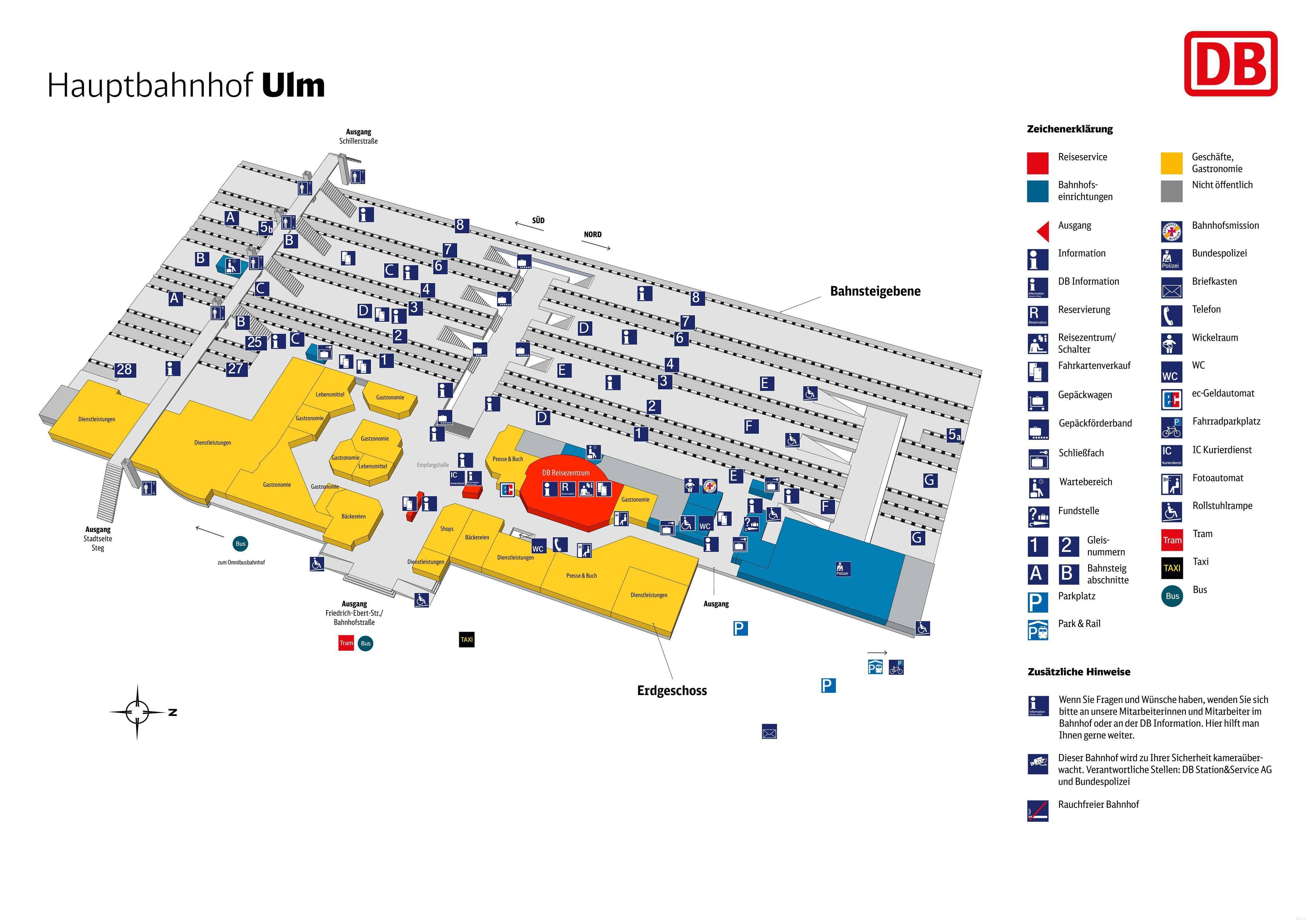 platform map