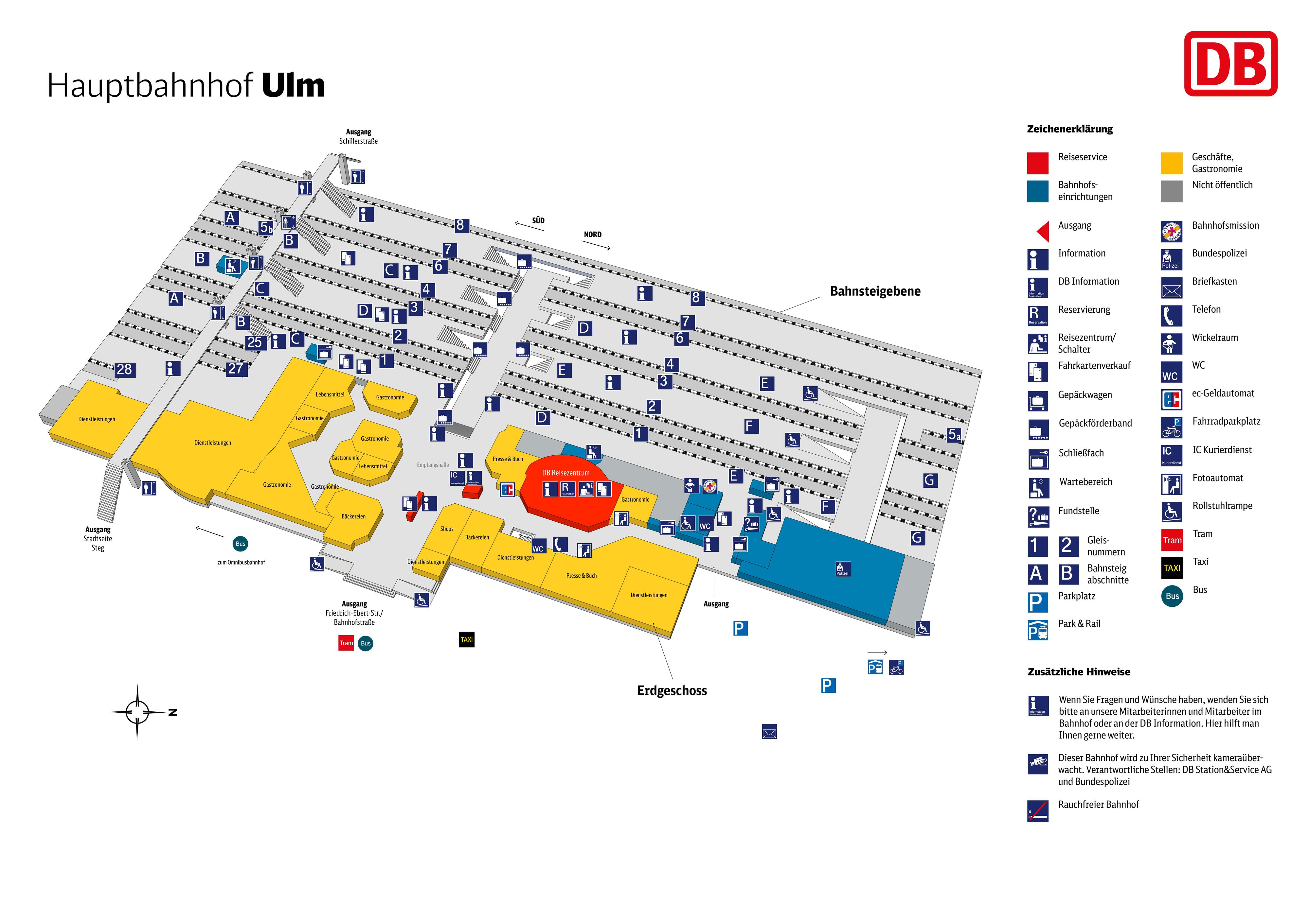 platform map
