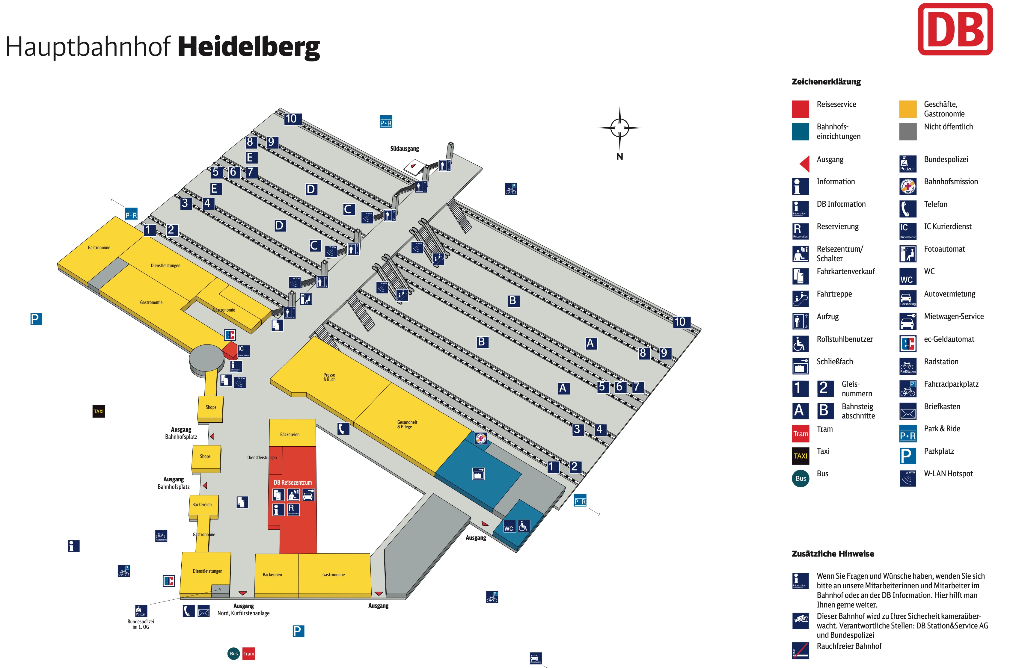 platform map