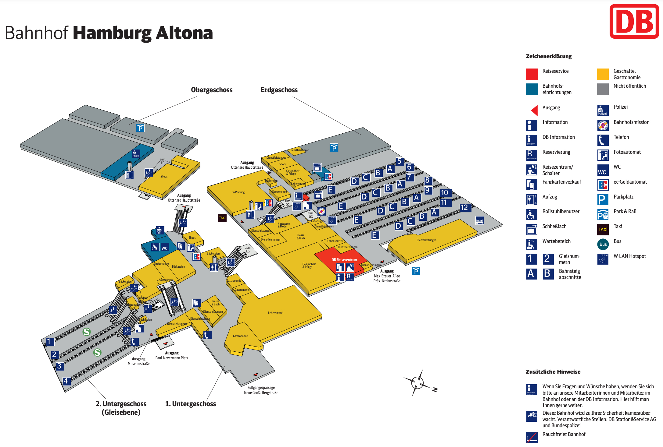 platform map