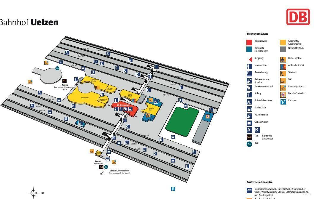 platform map