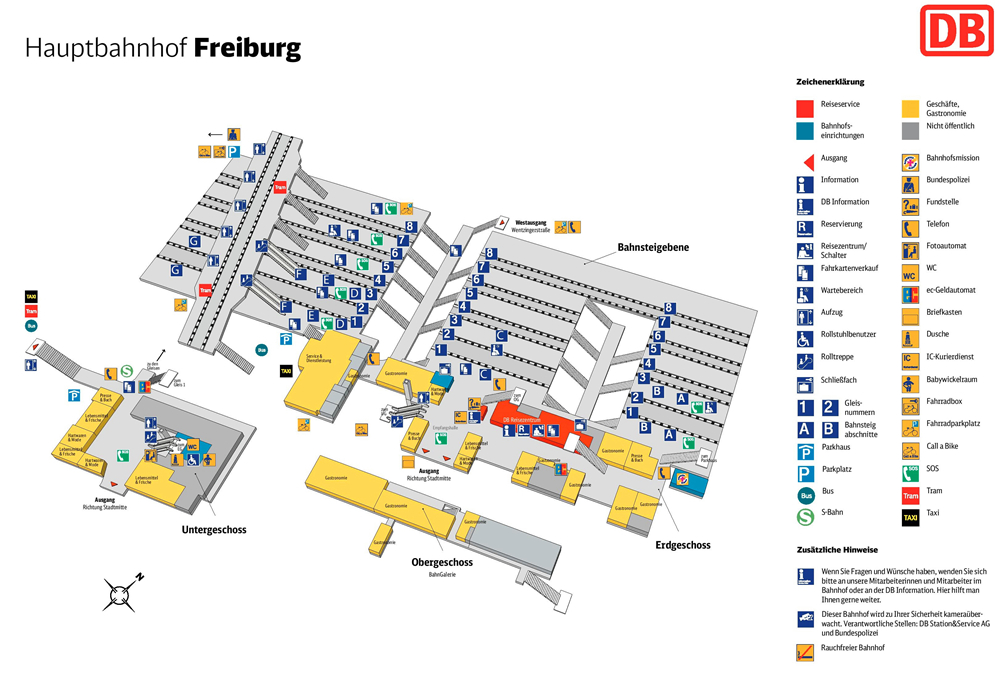 platform map