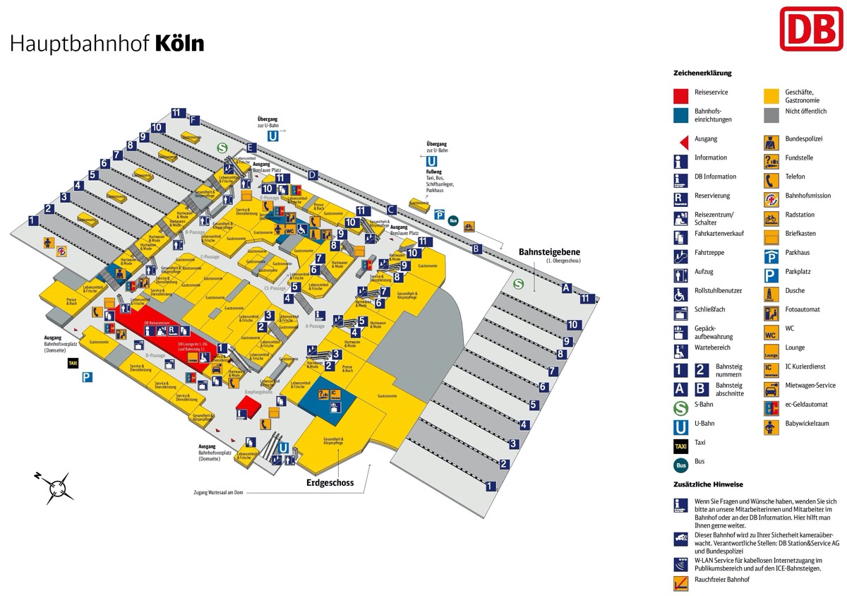platform map