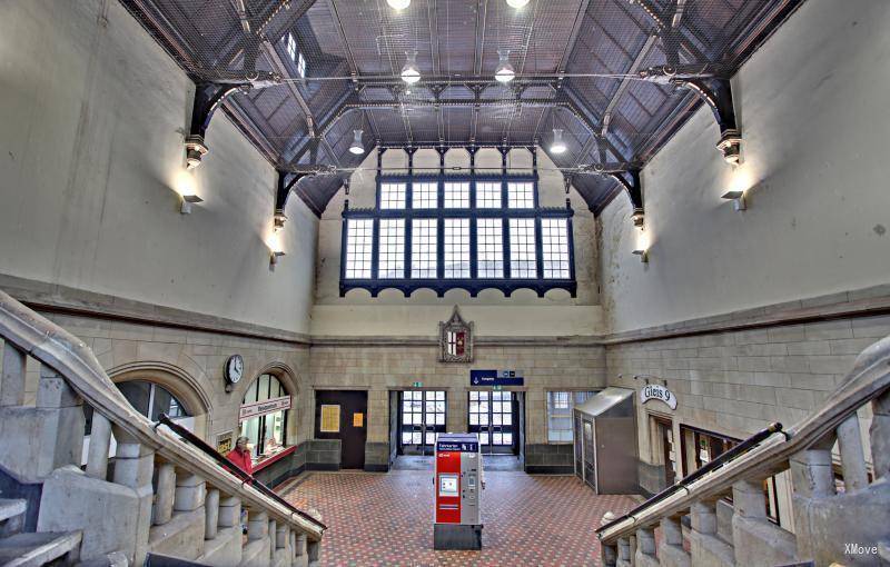 station interior photo