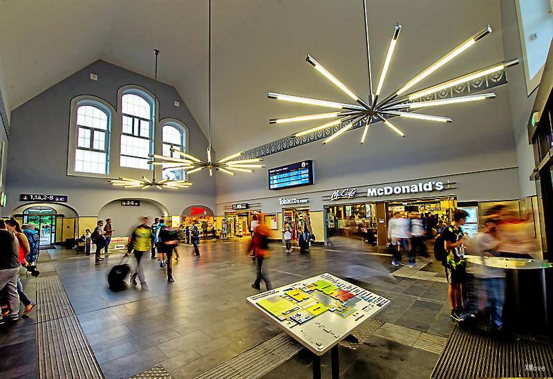 station interior photo