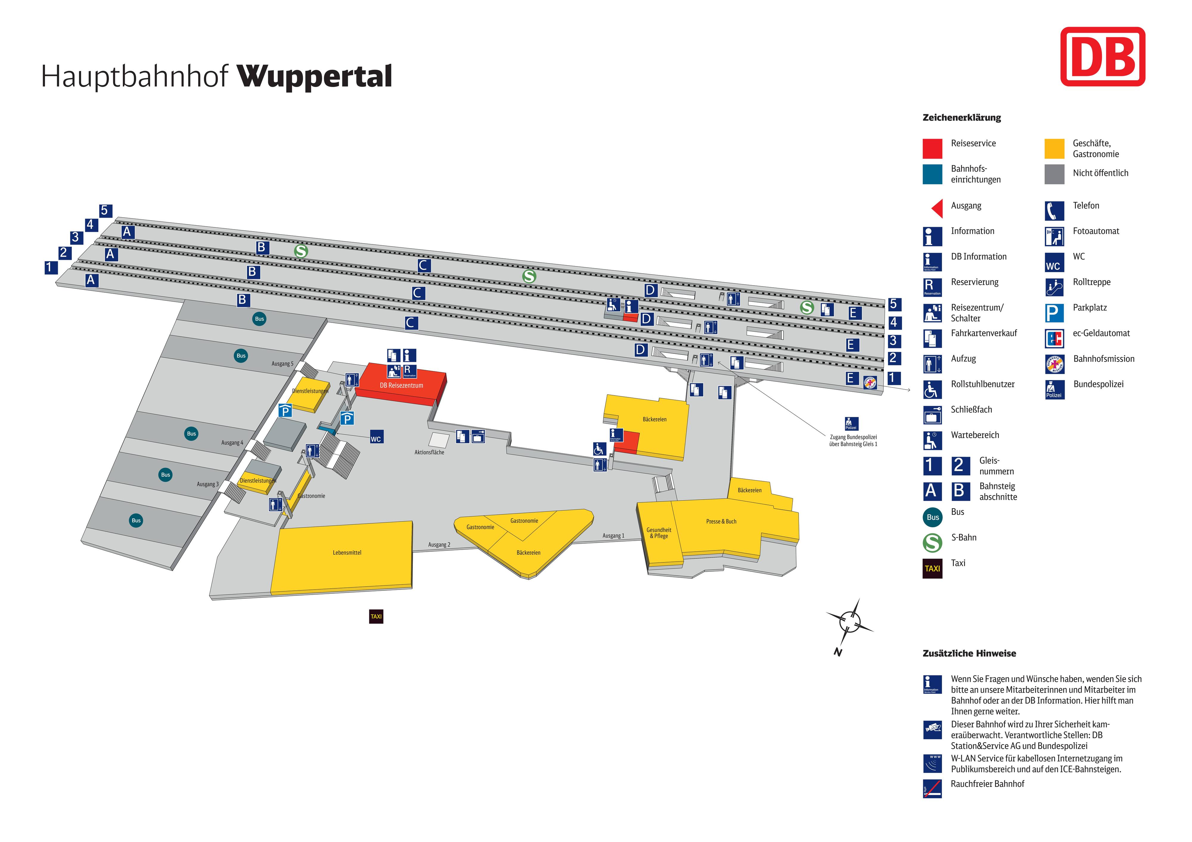 platform map