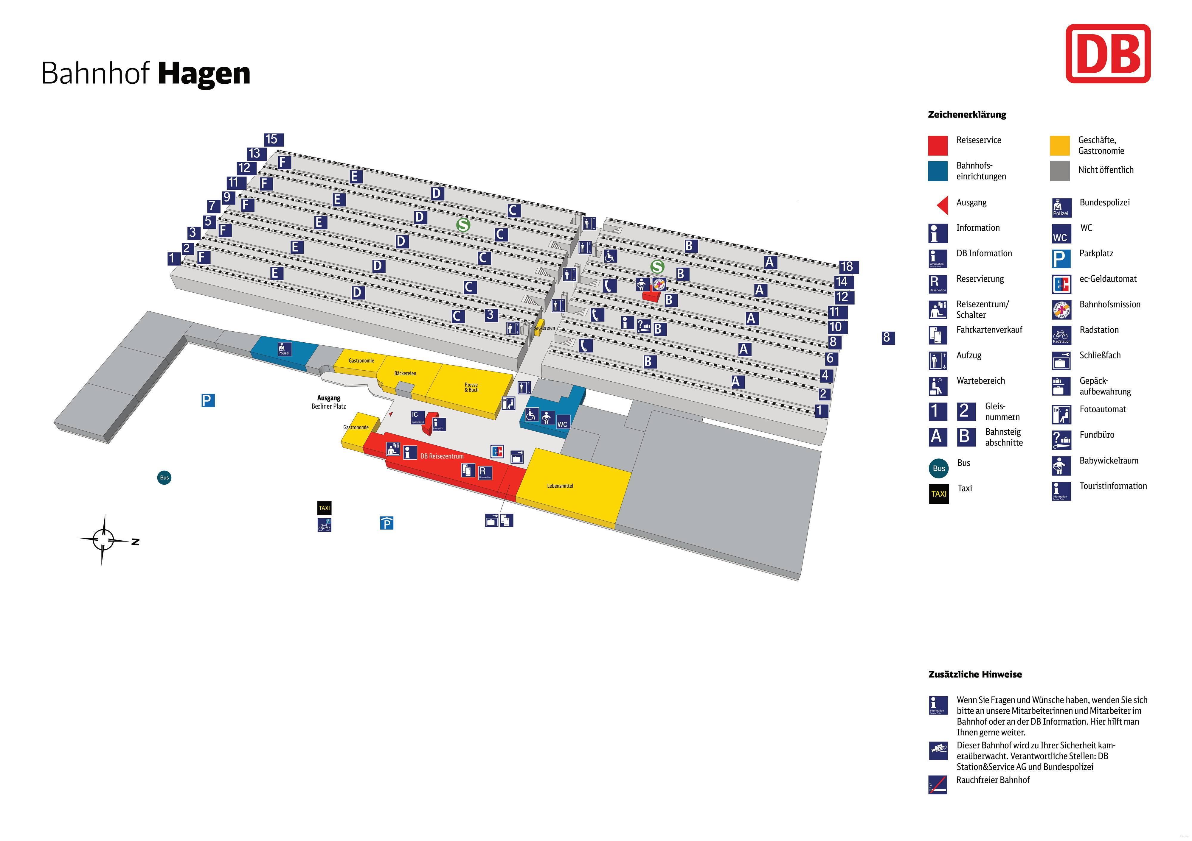 Hagen Central Station: Tickets, Map, Live Departure, How-to, | G2Rail