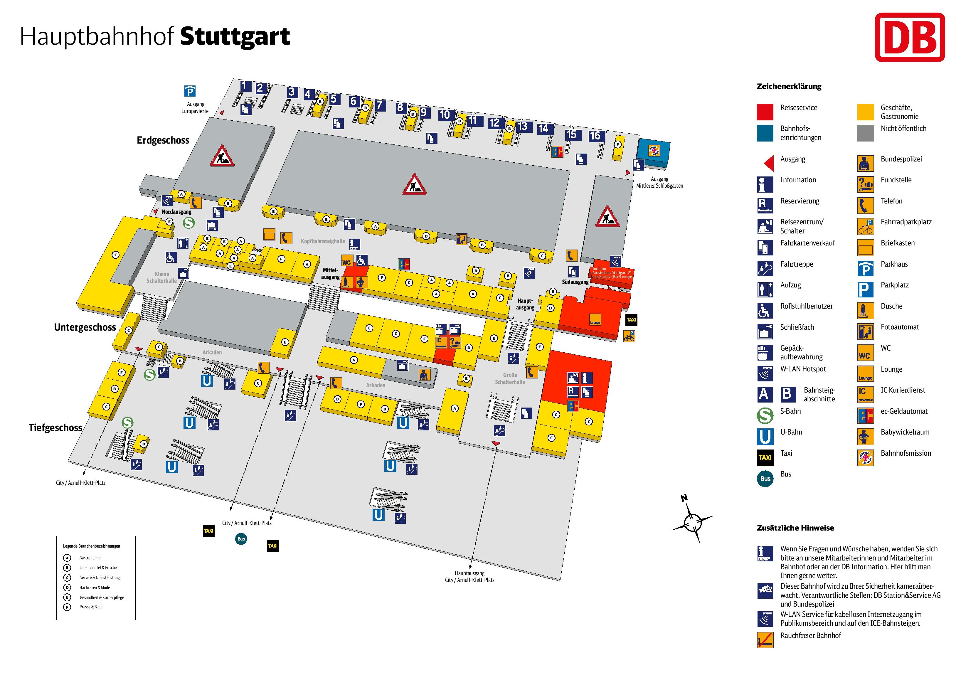 platform map