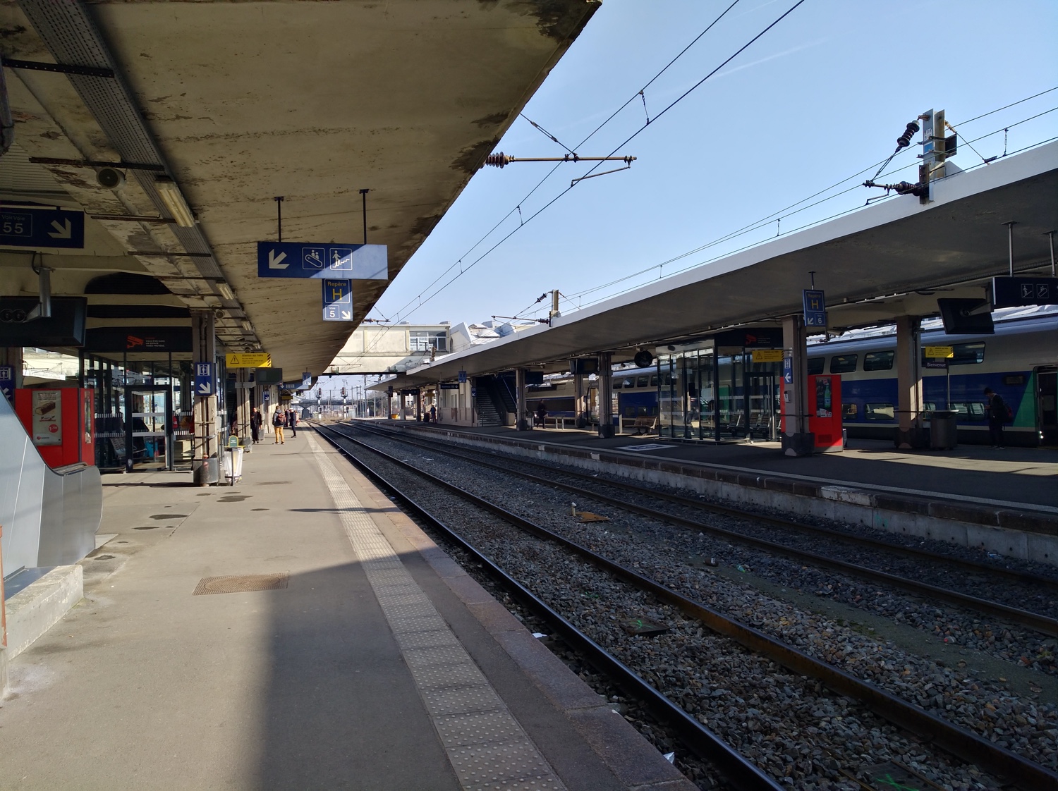 platform map