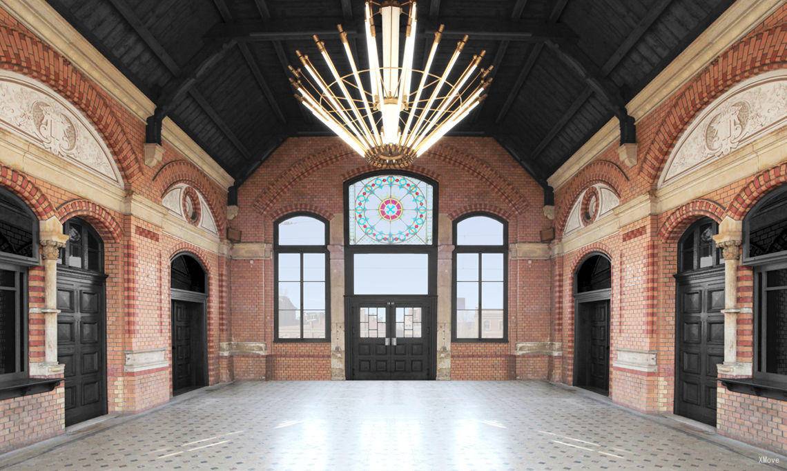 station interior photo