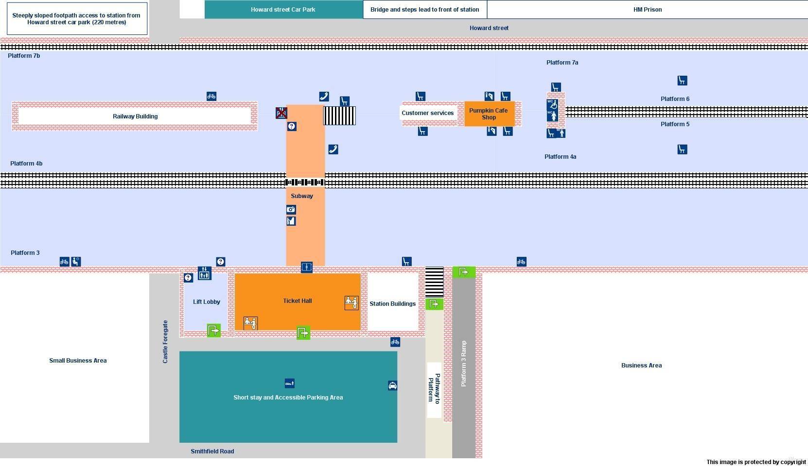 platform map