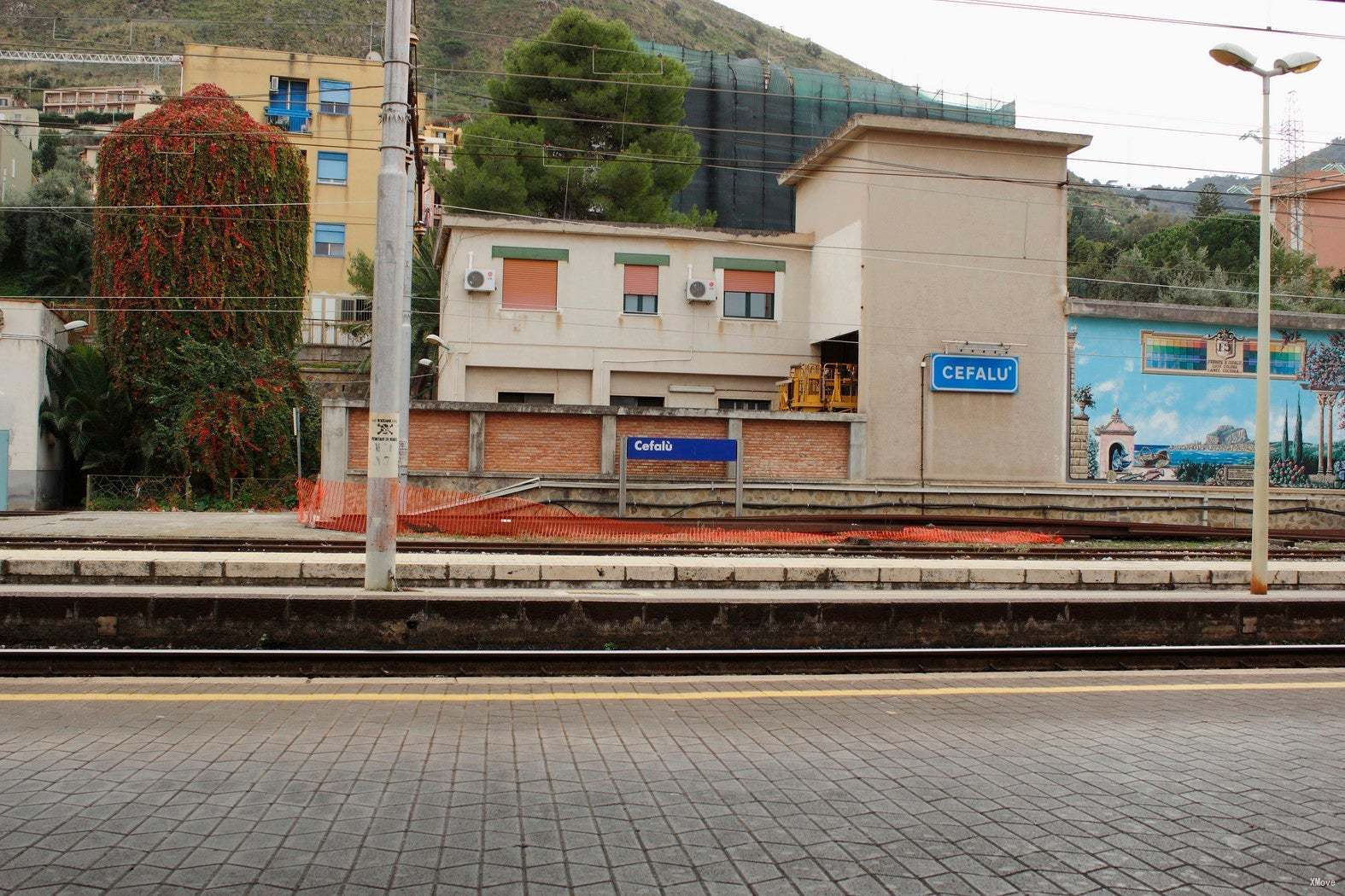 station building photo