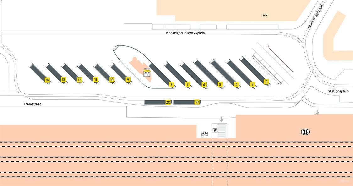 platform map