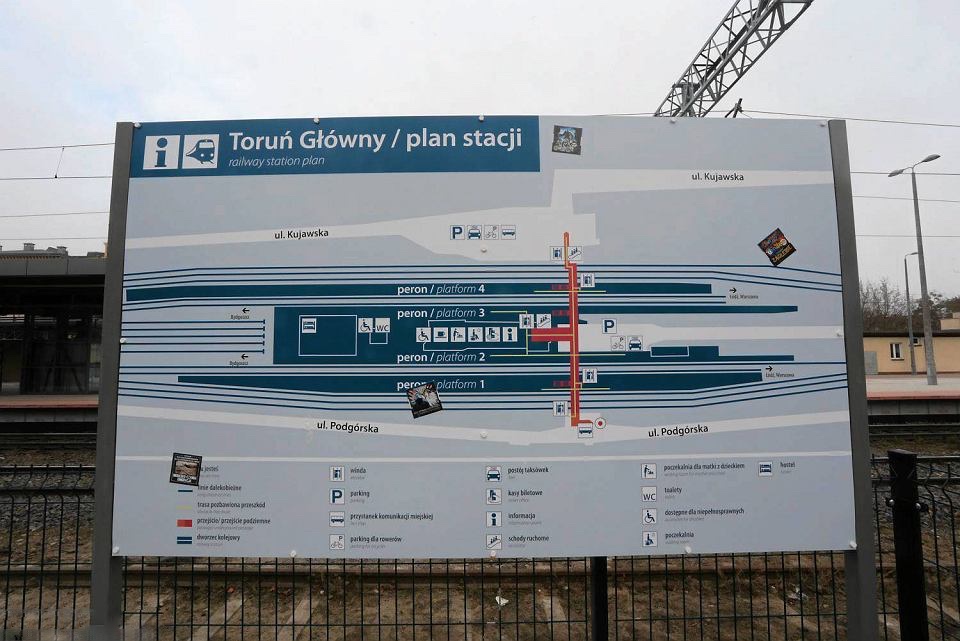 platform map