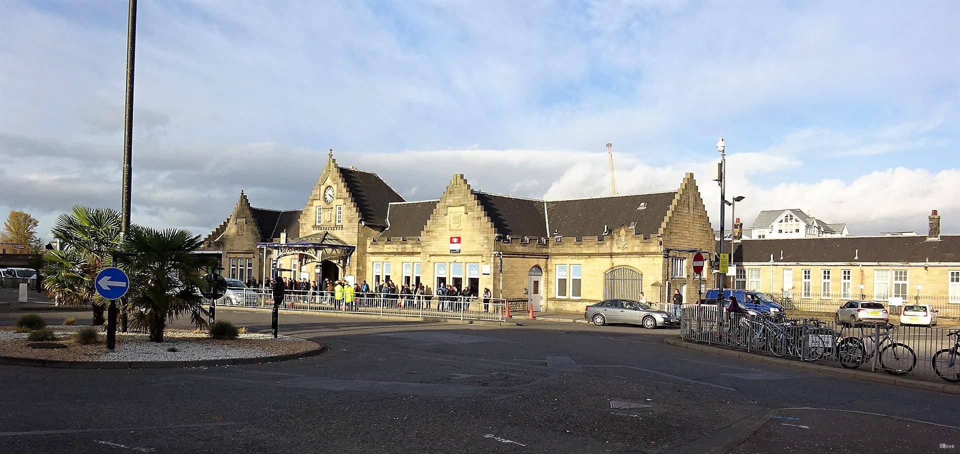 station building photo