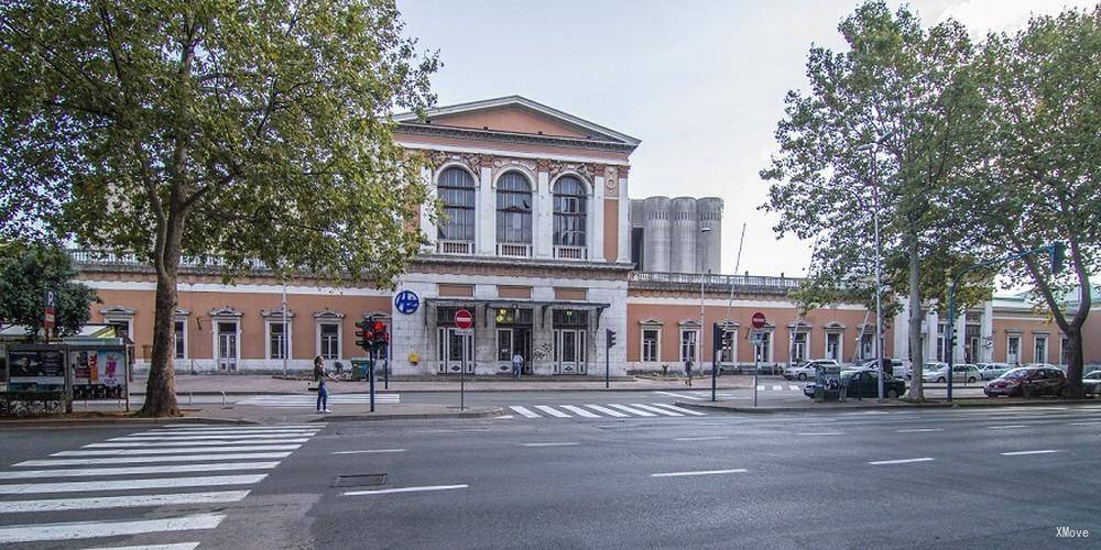 station building photo