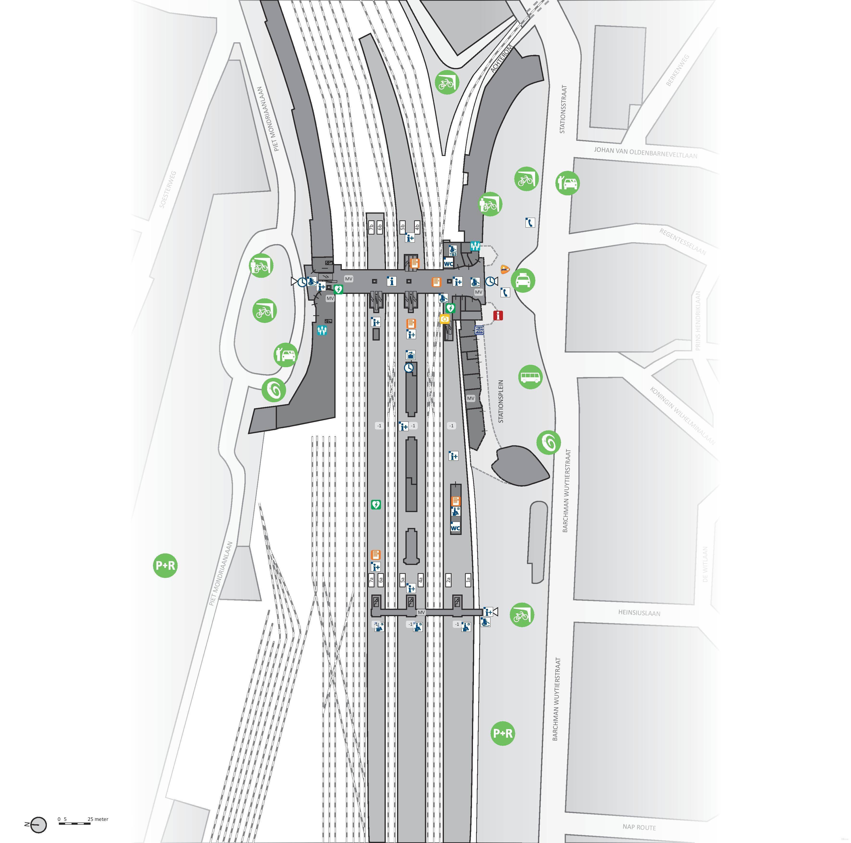 platform map