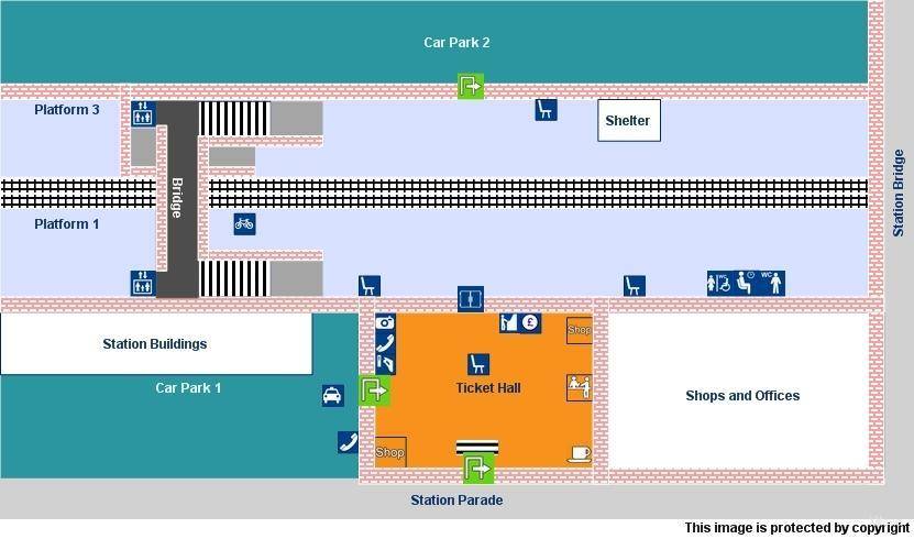 platform map