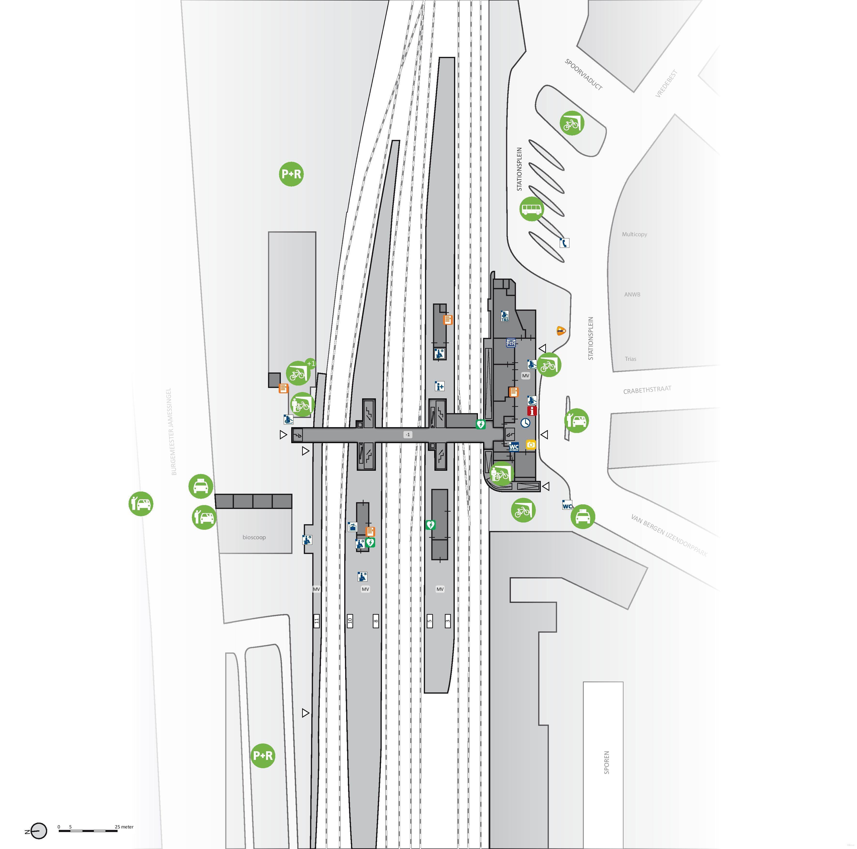 platform map