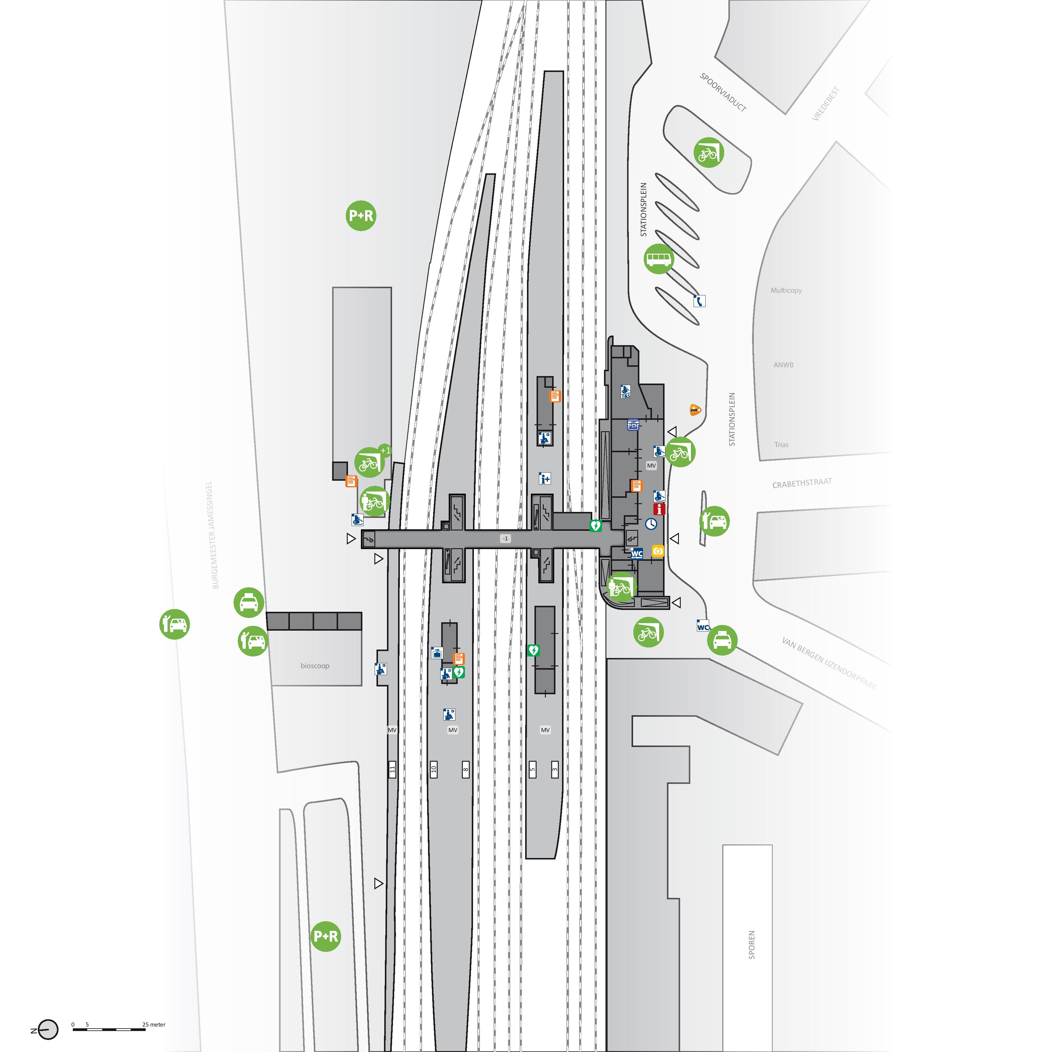 platform map